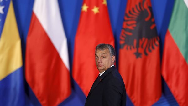 Hungary's Prime Minister Viktor Orban attends the 4th Meeting of Heads of Government of China and Central and Eastern European Countries, in Suzhou, Jiangsu province, China, November 24, 2015. - Sputnik International