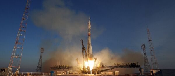 Soyuz TMA-19M spacecraft lifts off from Baikonur Space Center - Sputnik International