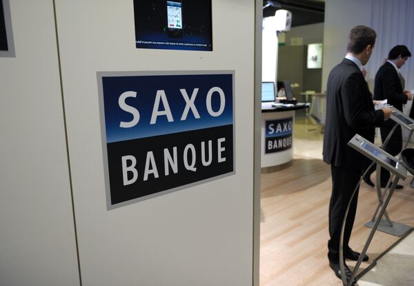View of the stand of Saxo Banque France View of the stand of Saxo Banque France - Sputnik International