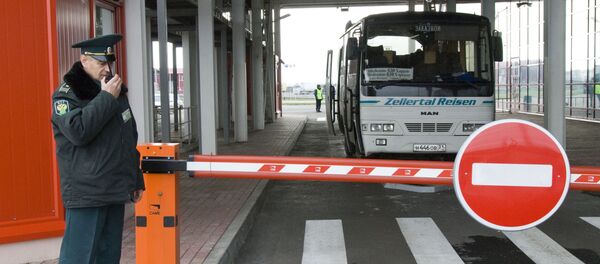 Shebekino customs checkpoint on Russian-Ukrainian border. File photo Shebekino customs checkpoint on Russian-Ukrainian border. File photo - Sputnik International