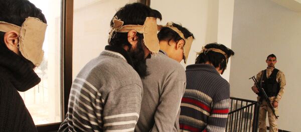 ISIS militants captured by Syrian security services ISIS militants captured by Syrian security services - Sputnik International