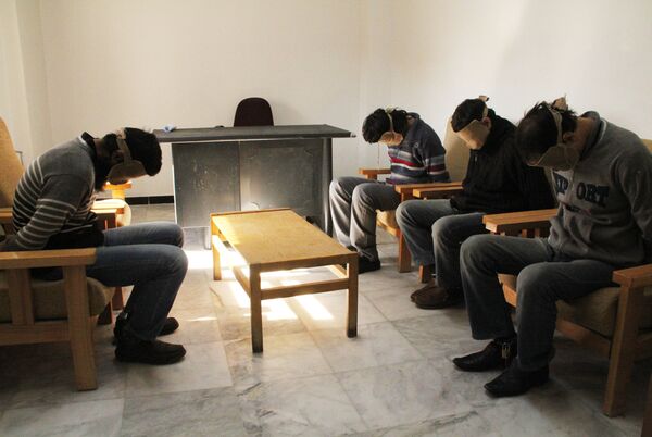 ISIS militants captured by Syrian security services ISIS militants captured by Syrian security services - Sputnik International