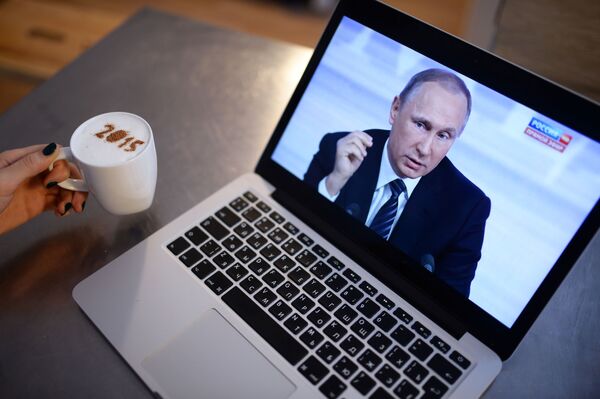 Meet the Press: Vladimir Putin's Annual Press Conference - Sputnik International