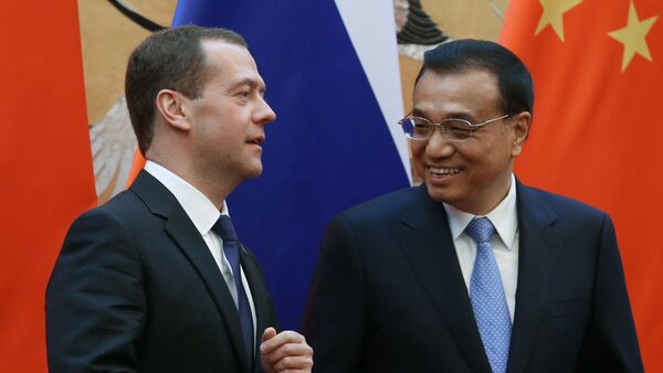 Russian Prime Minister Dmitry Medvedev visits China - Sputnik International
