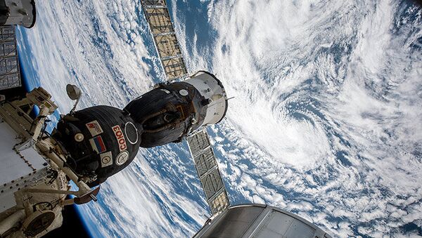 Typhoon over the ocean - Sputnik International