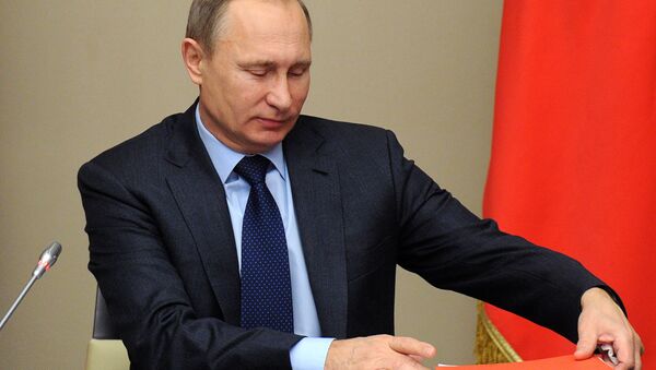 President Vladimir Putin chairs meeting of Russian Security Council - Sputnik International