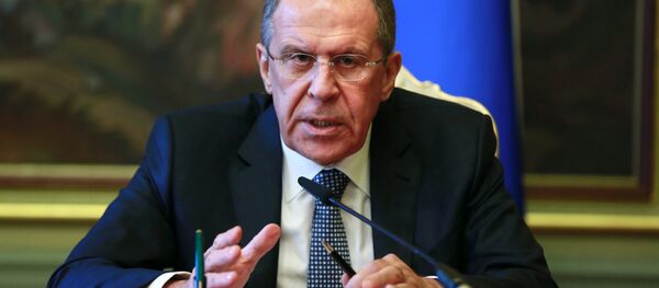 Foreign Minister Sergey Lavrov meets with Foreign Minister of Bahrein Khalid bin Ahmad Al Khalifa - Sputnik International