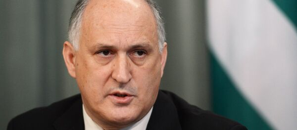 Abkhazian Foreign Minister Vyacheslav Chirikba Abkhazian Foreign Minister Vyacheslav Chirikba - Sputnik International