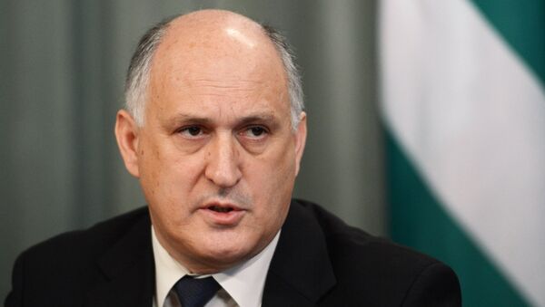 Abkhazian Foreign Minister Vyacheslav Chirikba - Sputnik International