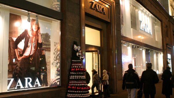 Zara boutique in Tverskaya, Moscow's main street - Sputnik International