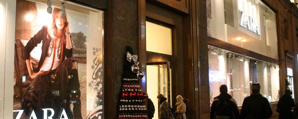 Zara boutique in Tverskaya, Moscow's main street Zara boutique in Tverskaya, Moscow's main street - Sputnik International