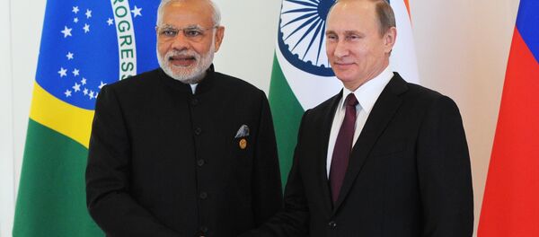 Russian President Vladimir Putin takes part in informal BRICS summit in Antalya - Sputnik International