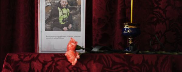 Andrei Stenin Remembrance Day at Gornyatsky School in Snezhnoye - Sputnik International