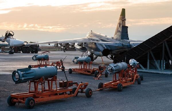 Everyday life of the Russian air group at the Hmeymim airfield in Syria. File photo Everyday life of the Russian air group at the Hmeymim airfield in Syria. File photo - Sputnik International