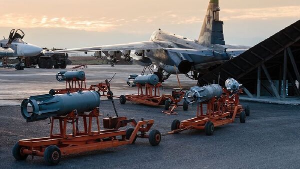 Everyday life of the Russian air group at the Hmeymim airfield in Syria. File photo - Sputnik International