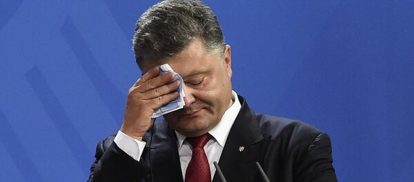 Ukrainian President Petro Poroshenko Ukrainian President Petro Poroshenko - Sputnik International