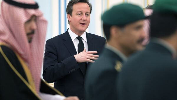 David Cameron in Saudi Arabia - Sputnik International
