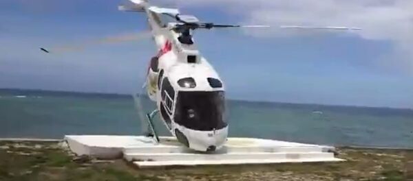 Tourists Walk Away From Helicopter Crash at Fiji Resort - Sputnik International