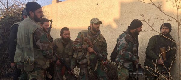 Syrian forces conduct special operation in Damascus suburb Syrian forces conduct special operation in Damascus suburb - Sputnik International