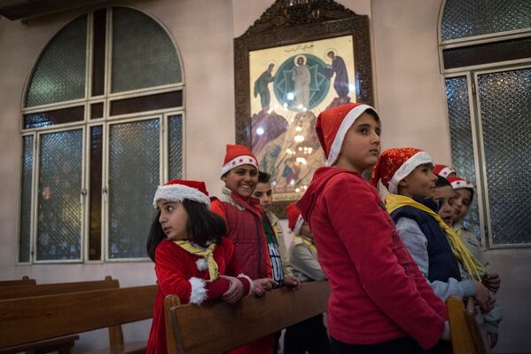 Xmas in Syria: Festive Spirit in Damascus Despite Ongoing War - Sputnik International