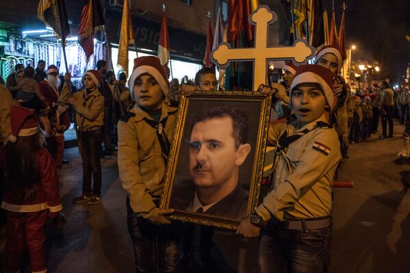 Xmas in Syria: Festive Spirit in Damascus Despite Ongoing War - Sputnik International
