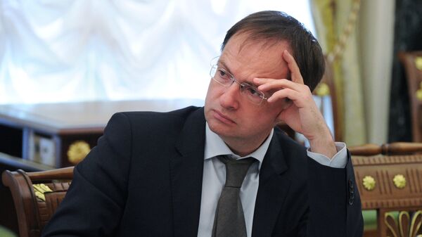 Russian Minister of Culture Vladimir Medinsky - Sputnik International