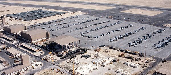 U.S Air Force aircraft at Sheik Isa, Bahrain, file photo. U.S Air Force aircraft at Sheik Isa, Bahrain, file photo. - Sputnik International