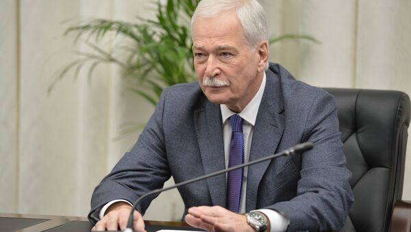 December 19, 2014. Permanent Member of the Russian Security Council, Chairman of the Supreme Council of the United Russia Party Boris Gryzlov during the Russian Security Council meeting at the Russian Defense Control Center - Sputnik International