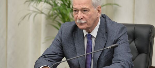 December 19, 2014. Permanent Member of the Russian Security Council, Chairman of the Supreme Council of the United Russia Party Boris Gryzlov during the Russian Security Council meeting at the Russian Defense Control Center December 19, 2014. Permanent Member of the Russian Security Council, Chairman of the Supreme Council of the United Russia Party Boris Gryzlov during the Russian Security Council meeting at the Russian Defense Control Center - Sputnik International