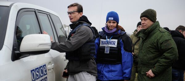 SCE mission failed ot inspect shelling around Kominternovo SCE mission failed ot inspect shelling around Kominternovo - Sputnik International