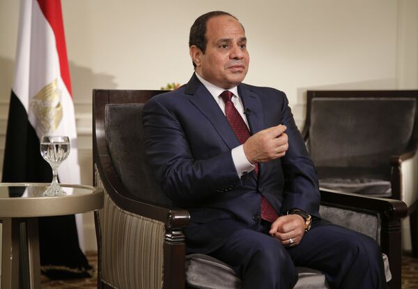 Egyptian President Abdel Fattah el-Sisi Egyptian President Abdel Fattah el-Sisi - Sputnik International
