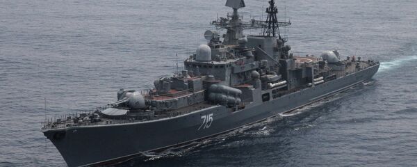 The squadron torpedo boat 'Bystry' of Russia's Pacific Fleet - Sputnik International
