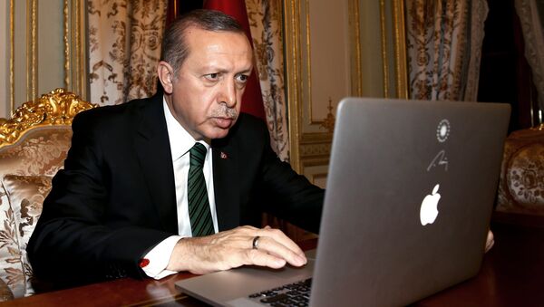 Turkey's President Recep Tayyip Erdogan. - Sputnik International