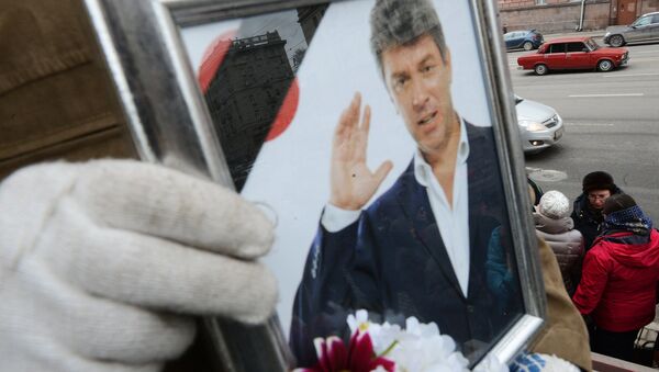 Paying last respects to politician Boris Nemtsov in Moscow - Sputnik International