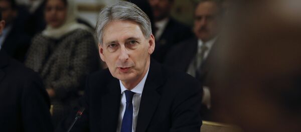 British Foreign Secretary Philip Hammond. British Foreign Secretary Philip Hammond. - Sputnik International