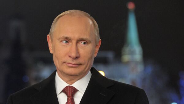 Russian President Putin makes New Year's address - Sputnik International