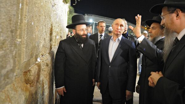 Russian President Putin's visit to Israel. Bethlehem - Sputnik International
