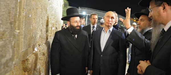 Russian President Putin's visit to Israel. Bethlehem - Sputnik International