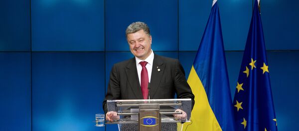 Ukraine President Petro Poroshenko Ukraine President Petro Poroshenko - Sputnik International
