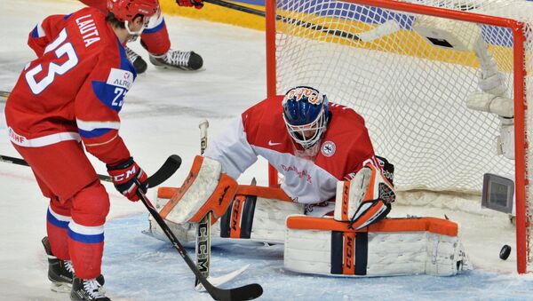 IIHF World U20 Championship. Russia vs. Denmark - Sputnik International
