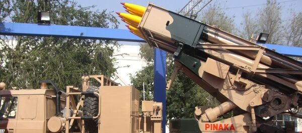 Pinaka is a multiple rocket launcher produced in India and developed by the DRDO for the Indian Army - Sputnik International