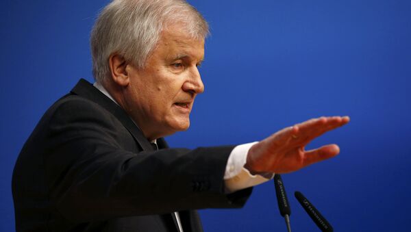Bavarian Prime Minister and head of the Christian Social Union (CSU) Horst Seehofer - Sputnik International