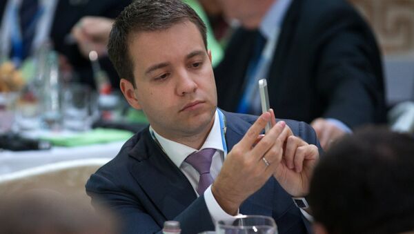 Minister of Coommunications and Mass Media Nikolai Nikiforov. File photo - Sputnik International
