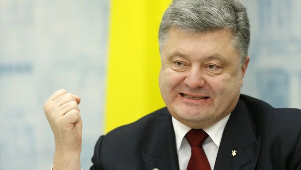 Ukraine's President  Petro Poroshenko - Sputnik International