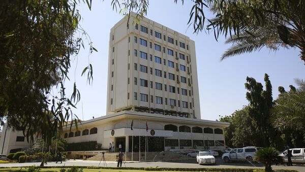 A picture taken on January 3, 2016, shows the Sudanese ministry of foreign affairs in the capital Khartoum - Sputnik International