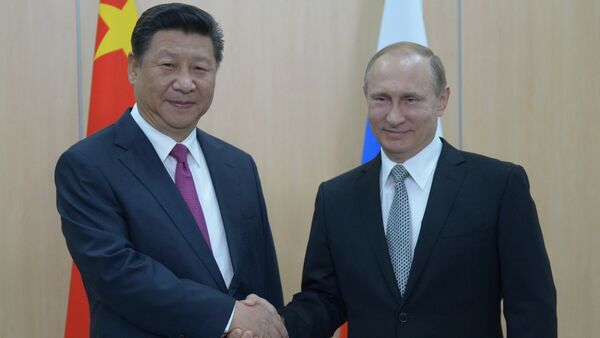 President of the Russian Federation Vladimir Putin meets with President of the People’s Republic of China Xi Jinping - Sputnik International