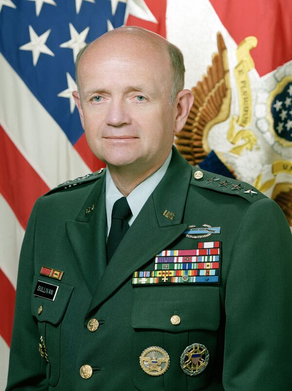 Retired General Gordon R. Sullivan, former Army Chief of Staff, is president and CEO of the Association of the US Army. - Sputnik International
