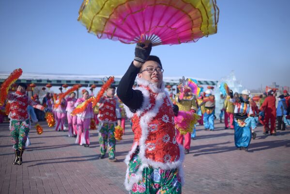 Inspiring Winter: Ice and Snow Festival in China - Sputnik International