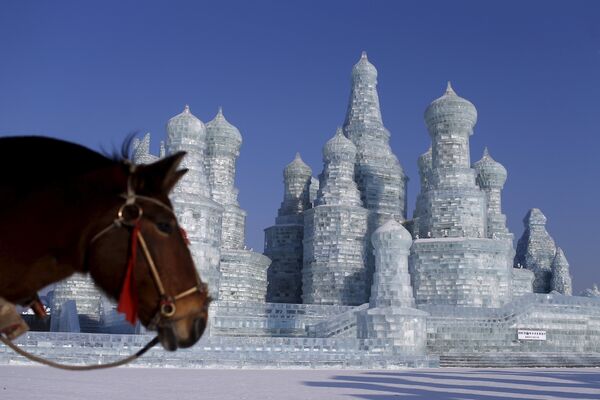 Inspiring Winter: Ice and Snow Festival in China - Sputnik International