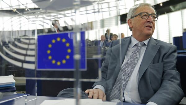 Jean-Claude Juncker visits Amsterdam - Sputnik International